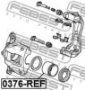 HONDA 45216SWWG01 Piston, brake caliper